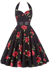 Load image into Gallery viewer, Halter Cocktail Dress